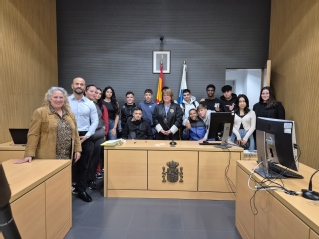 Estudiantes de 4º de la ESO del IES Feria del Atlántico (Las Palmas de Gran Canaria)